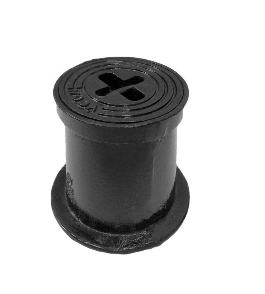 Poklop šoupátkový ČSN černé víčko